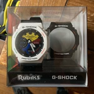 Casio G-Shock GAE-2100RC - 1ACR “Rubik’s Cube” Collaboration. BNIB